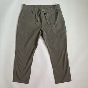THE NORTH FACE Men's Utility Cargo Pants XL Short Green Stretch Trekking